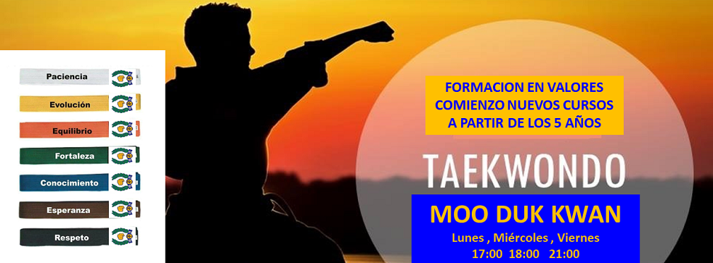 TAE KWON DO Forma en Valores